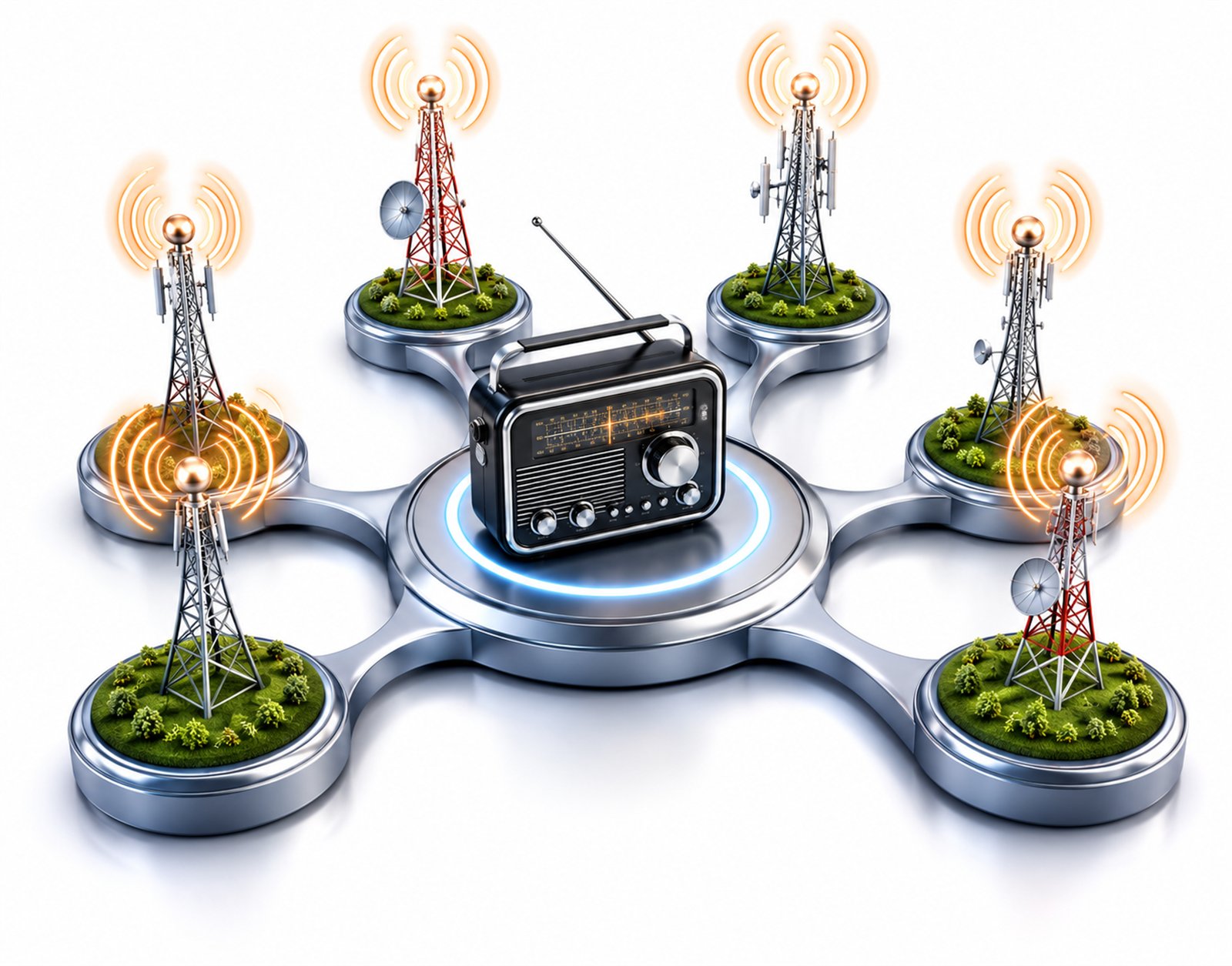 Regionale Radiosender-Auswahl für Recruiting-Radiospots zur Fachkräfte-, Azubi- und Mitarbeitergewinnung